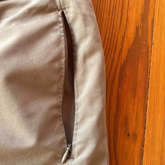 Bolle Ladies Cropped/Capri Khaki Pants Tie Hem Size 16 - Picture 5 of 10